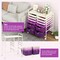 Space-Saving 12-Drawer Rolling Cart Sturdy Metal and PP Storage Trolley with Lockable Wheels for Office or Home